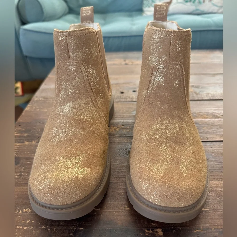 UGG Kids’ Bolden Metallic Chelsea Boot